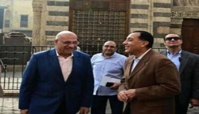 رئيس الوزراء يتفقد مشروع إعادة إحياء القاهرة التاريخية بوسط البلد