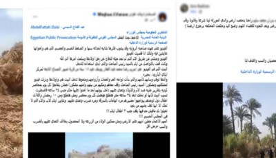 الداخلية تكشف ملابسات واقعة التعدي على شخصين بسلاح أبيض في البحيرة