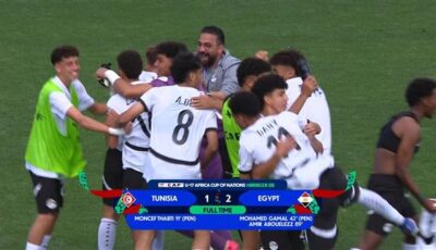 منتخب مصر يفوز على تونس 2-1 بأمم أفريقيا للناشئين ويقترب من المونديال