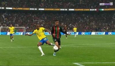 التعادل يحسم الشوط الأول بين الجيش الملكي وصن داونز في نهائي دوري الأبطال