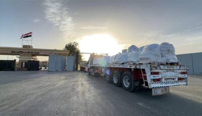 الهلال الأحمر يطلق قافلة زاد العزة بـ 3 آلاف طن مساعدات لغزة