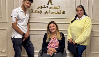 «الإرادة تصنع الأبطال».. القومي لذوي الإعاقة يستقبل الفارس محمود سامح ويشيد بإنجازاته المحلية والإفريقية