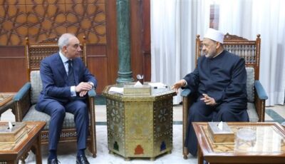 شيخ الأزهر يستقبل رئيس الاستعلامات لبحث سبل تعزيز التعاون في القضايا الوطنية