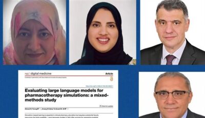 جامعة القاهرة تحقق إنجازا علميًا وبحثيًا جديدًا بنشر دراسة علمية رائدة فى الذكاء الاصطناعي والتعليم الصيدلي