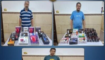 ضبط 3 محلات بالإسماعيلية لبيع أجهزة ريسيفر لفك شفرات القنوات الفضائية