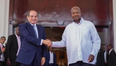 السيسي وموسيفيني يبحثان تطورات الأوضاع في السودان والصومال والكونغو