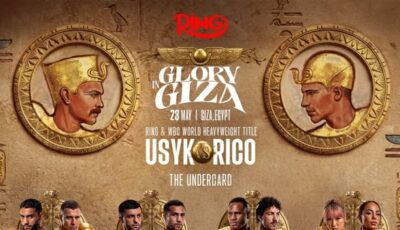 نزالات Glory in Giza العالمية تجمع الملاكمة والتاريخ في قلب الجيزة