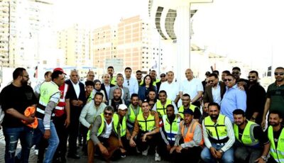 نقلة نوعية في الطرق بالإسكندرية.. افتتاح كوبري يربط شارع 45 بالطريق الدولي الساحلي