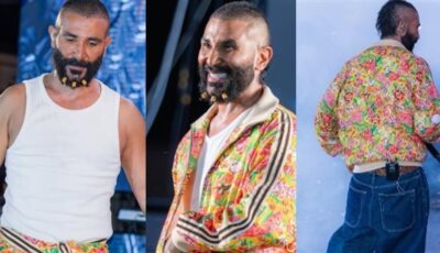 إطلالة أحمد سعد لـ«بلياتشو وليس مطربًا»