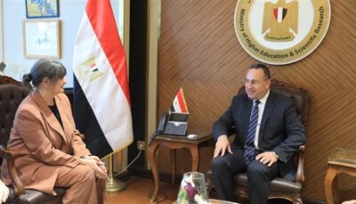 وزير التعليم العالي يبحث إنشاء فرع لجامعة أكسفورد بروكس البريطانية في مصر