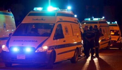 بينهم مسنة وفتاة.. إصابة 9 أشخاص من مدينة واحدة في حادث مروع على الزراعي بالبحيرة