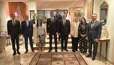 وزير الشباب والرياضة يلتقي وزير الشباب والثقافة والتواصل المغربي لبحث تعزيز التعاون المشترك