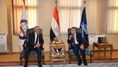 رئيس هيئة قناة السويس يستقبل النائب العام بالإسماعيلية ويستعرض استراتيجية التطوير حتى 2030