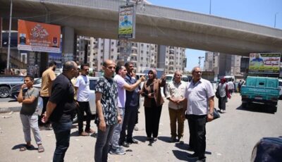 نائب محافظ الدقهلية يتفقد ميدان سندوب لبحث البدء في أعمال تطويره