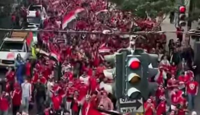 مسيرة جماهيرية مصرية ضخمة تهز شوارع سياتل قبل مواجهة إيران في المونديال