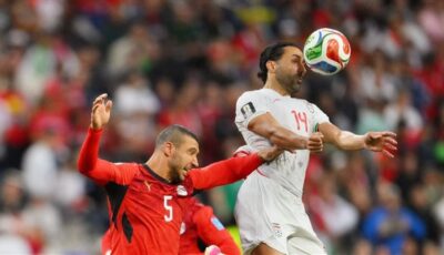 نتيجة مباراة مصر وإيران