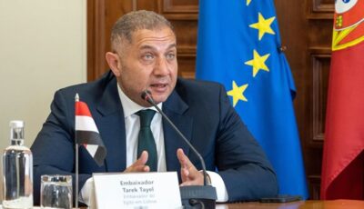 السفير المصري بلشبونة يلتقي مجموعة الصداقة البرلمانية البرتغالية المصرية