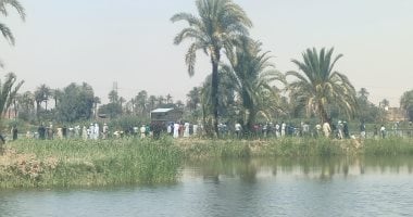انتشال جثمان طفله لقيت مصرعها غرقا في تمي الأمديد بالدقهلية