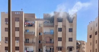 إنقاذ سيدة وطفلتيها من حريق شقة سكنية في بورسعيد