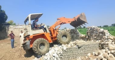 محافظ المنوفية: إزالات فورية لعدد من حالات التعدى على الأراضى الزراعية
