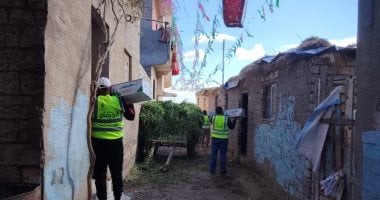 توزيع كراتين مواد غذائية على 700 أسرة بقرى مركز الحامول بكفرالشيخ