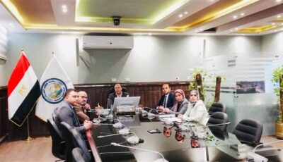 وفد من وزارة الشباب والرياضة يلتقي رئيس هيئة تنمية الصعيد