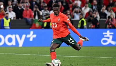 مينديز يضيف الهدف الثاني لمنتخب البرتغال أمام أوزبكستان