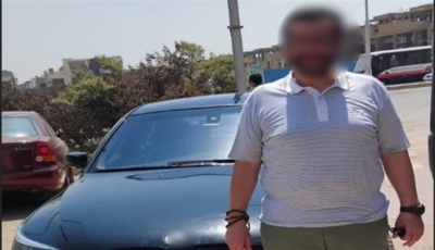 ضبط صاحب شركة مقاولات طمس لوحات سيارته بالقاهرة للهروب من المخالفات المرورية