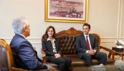 المدير التنفيذي للأكاديمية الوطنية للتدريب تستقبل وزير العدل لبحث سبل التعاون المشترك