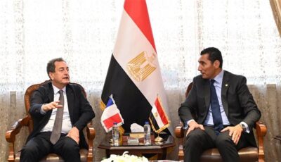 وزير الرياضة وسفير فرنسا يبحثان آفاق جديدة للشراكة في تمكين الشباب وتطوير المنظومة الرياضية