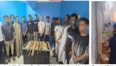 خلافات الجيرة ولهو الأطفال تشعل مشاجرة بالأسلحة النارية والبيضاء بأسوان.. والداخلية تضبط 16 متهمًا