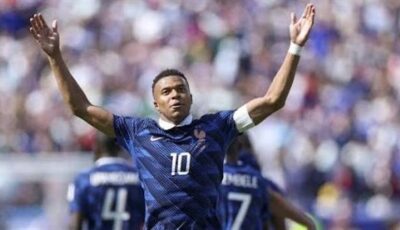 مبابي يتقدم لمنتخب فرنسا في شباك العراق خلال 15 دقيقة