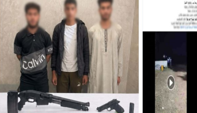 الداخلية تكشف ملابسات إطلاق شخصين النار في الهواء.. وزعم آخر تخزين الأسلحة بالمنيا
