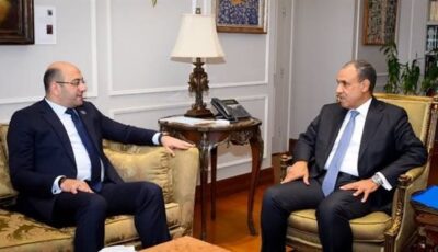 وزير الخارجية يستقبل رئيس الهيئة البرلمانية لحزب حماة الوطن