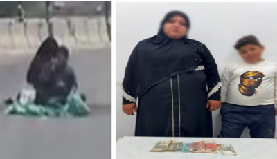 بسبب استجداء المارة.. ضبط سيدة وطفلها بتهمة افتراش الطريق العام بالشرقية
