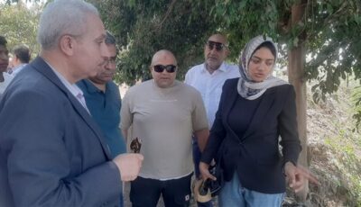 محافظ القليوبية يتابع أعمال اللجنة المشكلة لفحص فيديو ظهور تمساح بمصرف قرية الحصافة