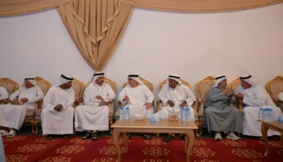 حامد بن زايد وذياب بن محمد ونهيان بن مبارك يعزون بالشهيد البلوشي