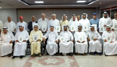 سلطان صقر السويدي يدشن «50 عاماً مع الرياضة الإماراتية»