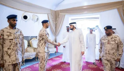 أحمد بن محمد يعزي في شهيد الوطن عيسى البلوشي