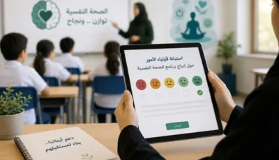 استطلاع آراء أولياء الأمور لإدراج مادة الصحة النفسية بالمناهج
