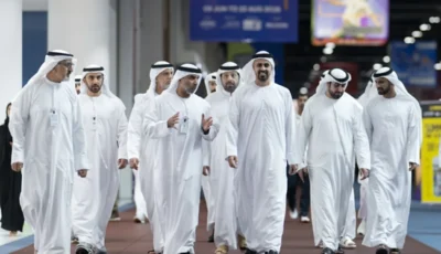 ذياب بن محمد يشهد فعاليات صيف أبوظبي الرياضي