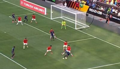البرازيل تتقدم على مصر 2-1.. إندريك يسجل الهدف الثاني في مرمى الفراعنة