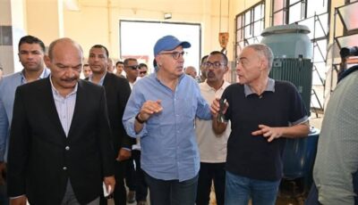 100 مليون جنيه لتطوير محطات الشلوفة.. تفاصيل جولة وزير الري بالسويس