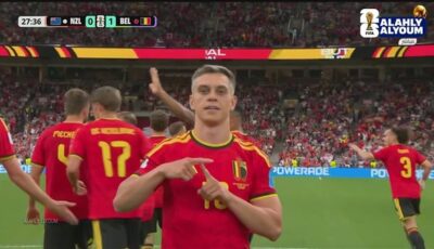 تروسارد يحسم الشوط الأول لمنتخب بلجيكا بهدف التقدم امام نيوزيلندا