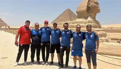 منتخب تونس للكرة النسائية يشيد بحفاوة الاستقبال في مصر ويزور الأهرامات