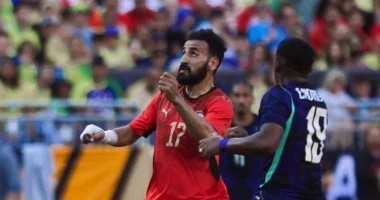 مهند لاشين يعود لقائمة منتخب مصر الأساسية ضد الأرجنتين في مونديال قطر