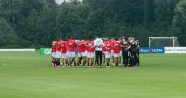 المران النهائي لمنتخب مصر صلاح يلعب بفعالية وفتوح عبد المنعم يواصلان التأهيل