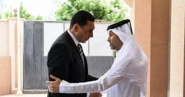 وزير الرياضة يعزي بوفاة الشيخ حمد بن خليفة أمير قطر السابق