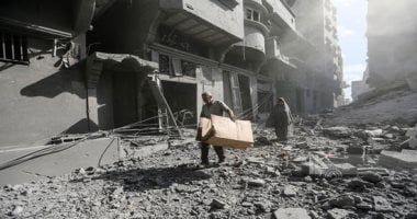 استشهاد 8 بغارة إسرائيلية على جنازة فى النصيرات.. و14 قتيلا منذ فجر اليوم