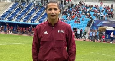 الظهور الثامن.. محمود عاشور حكم فيديو احتياطياً فى مباراة إسبانيا وبلجيكا